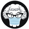 Column 8 Granny dinkus with mask.
