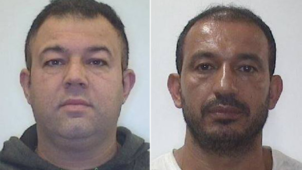 NSW Police have released images of two men they believe can assist with their inquiries into hazardous electrical work across Sydney.