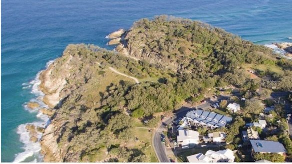 Point Lookout on North Stradbroke Island where residents are concerned at yet-to-be defined plans for a whale -watching platform.