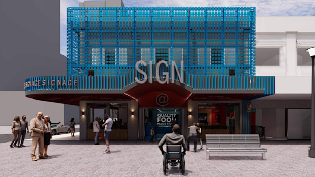 An artist impression from the Wendy’s Australia development application to Brisbane City Council. 