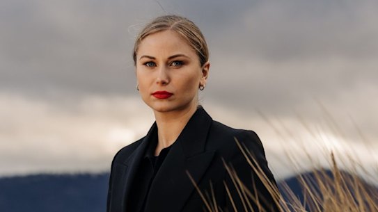 *** EMBARGO - NOT TO BE PUBLISHED PRIOR TO 1 OCTOBER 2021 ***
AFR MAGAZINE - POWER 2021 -Â Grace Tame, activist and advocate for survivors of sexual assault. Tame was named 2021 Australian of the Year. Photography by Adam Gibson