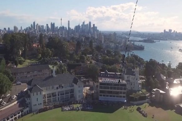 The upgrades would transform the Bellevue Hill school's existing Stevenson Library, built in 1988. 