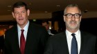James Packer (LHS) and Rob Rankin (RHS) have gone their separate ways on the Pacific Point Partners venture. 