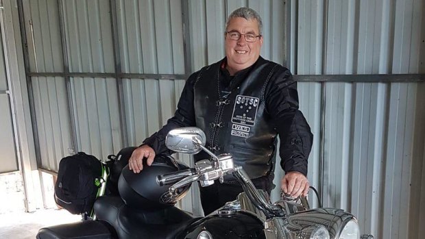 Motorcyclist Wes "Pop" Carlton died on Sunday. 