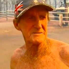 Rappville resident Danny Smith lost his house in the bushfires in northern NSW.
