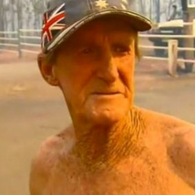 Rappville resident Danny Smith lost his house in the bushfires in northern NSW.