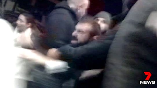 Feathers fly as police arrive to find people fleeing scene of Liberal brawl