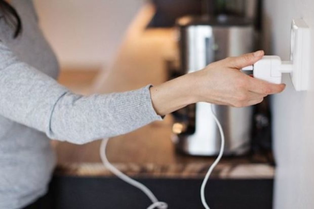 Power outlet socket energy electricity bills plugging in cord