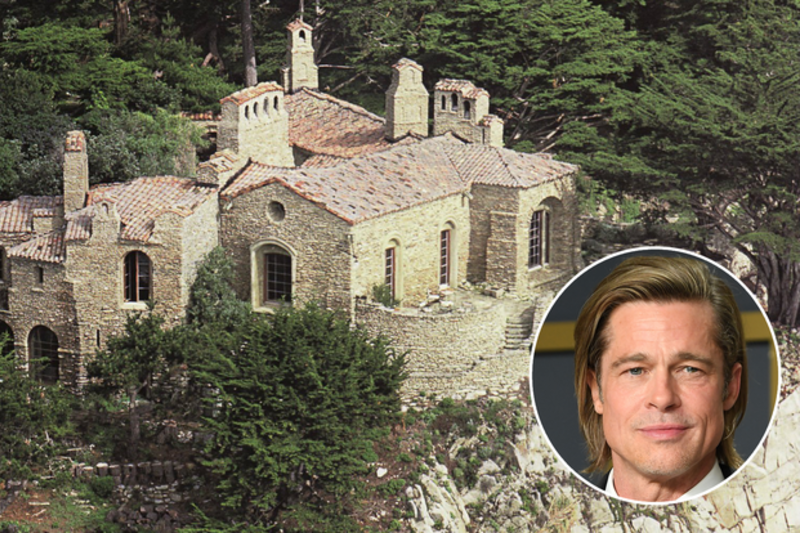 Brad Pitt forks out over $57 million for California clifftop castle