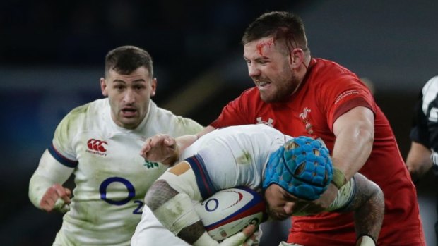 Intense: Wales and England are both undefeated heading into their Six Nations stoush this weekend.