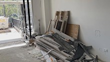 Janice Cahill says her apartment is still unfinished a year after she was meant to move in.