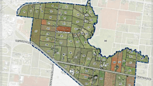 Melton East map
