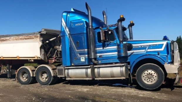 The prime mover was stolen from a Jimboomba service station during the night.