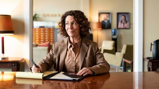 Kitty Flanagan co-writes, o-directs and stars in <i>Fisk</i>.