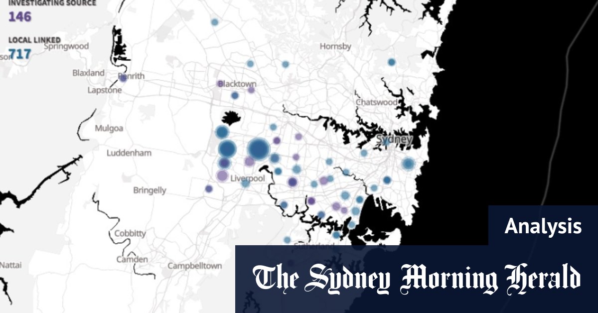 COVID Sydney Eight graphs which explain NSW outbreak