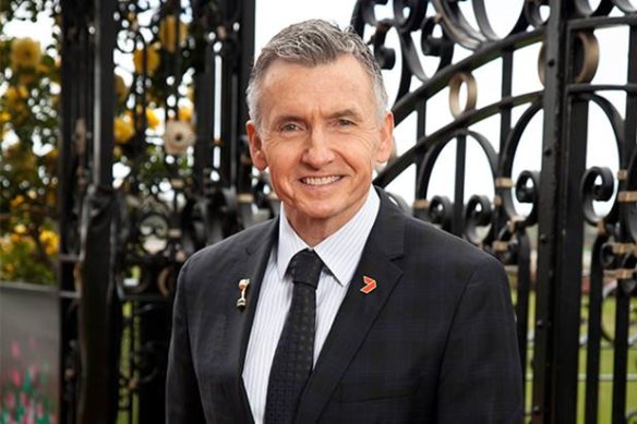 The face of Channel Seven's racing coverage Bruce McAvaney.