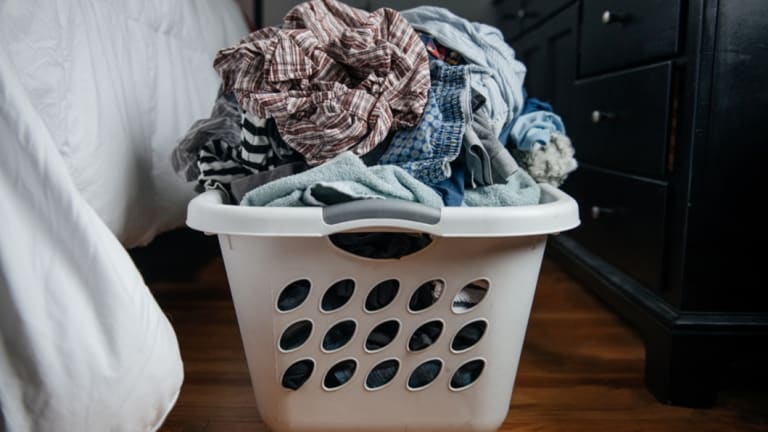 Get someone else to do your laundry.