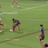 GIF Api Koroisau dummy-half runs - Wests Tigers v Dolphins.