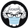Column 8 Granny dinkus with mask.

