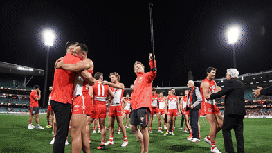 Sydney Swans await assessment after Mills suffers serious injury in qualifying final win