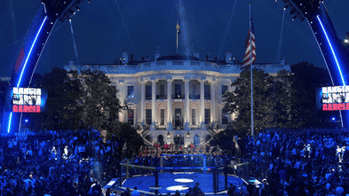 Why Ciryl Gane Ruined the Ultimate White House Birthday Party