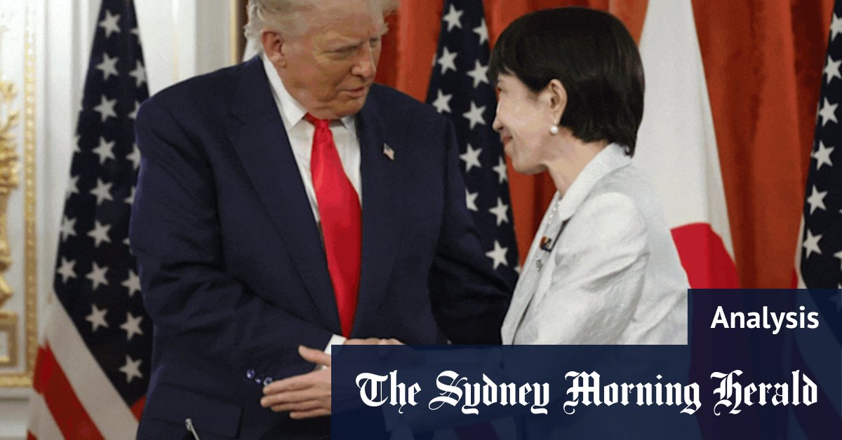 Donald Trump praises Japan’s new prime minister before their first meeting