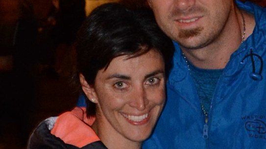 Lisa Briggs and family at Disney World in Florida after a drawn-out battle with insurers to cover her travel to the US while living with lung cancer.