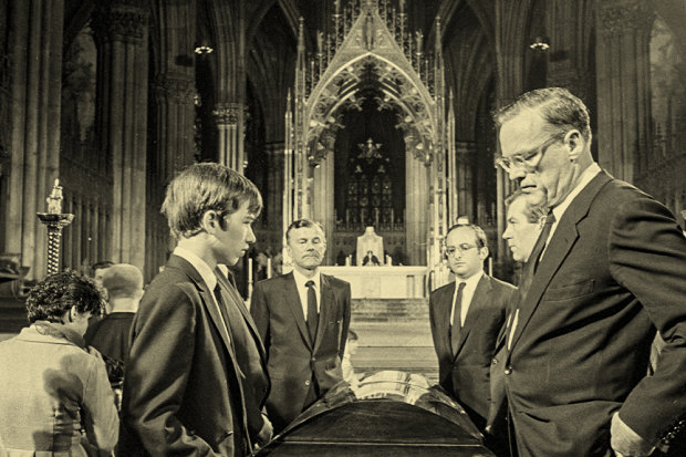 Robert F. Kennedy Jr. was a pallbearer at the New York funeral of his father in 1968. 