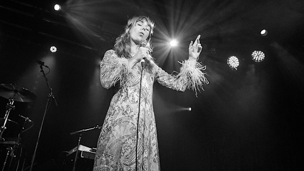 Performing at Sydney’s Oxford Art Factory in 2015.