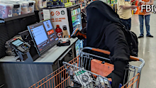 The FBI released an image supposedly showing Jessica Bowie, 35, buying materials for an explosive device.
