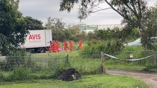 SES search Brisbane property after woman’s death