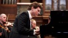Pianist Jayson Gillham, whose onstage remarks about the Gaza war have plunged the Melbourne Symphony Orchestra into crisis.