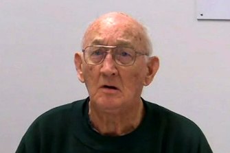 Gerald Ridsdale testifica en la Comisión Real sobre Abuso Sexual Infantil Institucional en 2015.