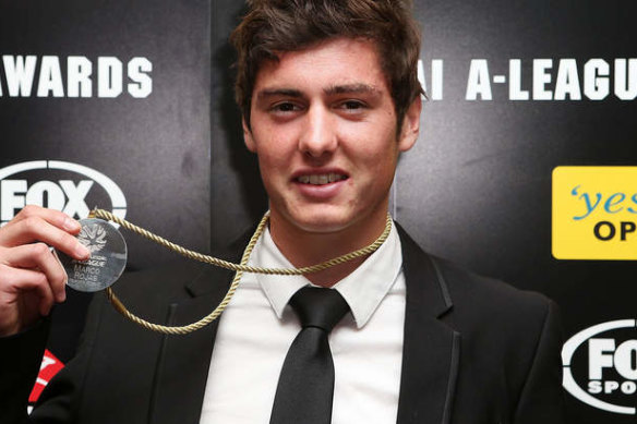 Johnny Warren Medallist Marco Rojas.