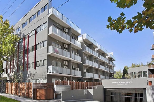 The student accommodation block Dudley House in Caulfield East.