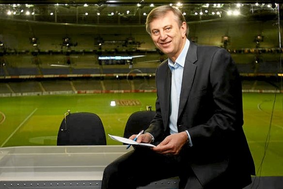 Dennis Cometti has been inducted into the Australian Football Hall of Fame. 
