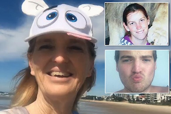 Maree Mavis Crabtree was previously accused of killing her children Erin (top) and Jonathan (bottom).