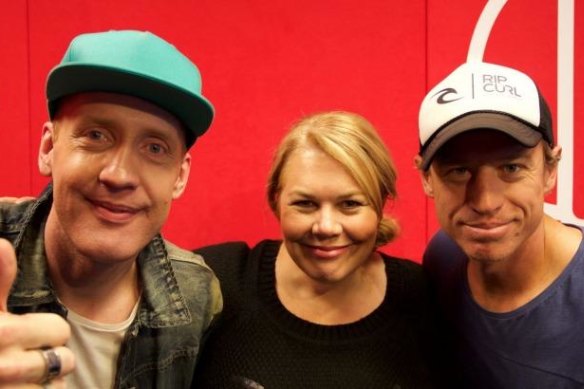 Nova 93.7’s Nathan, Nat and Shaun.