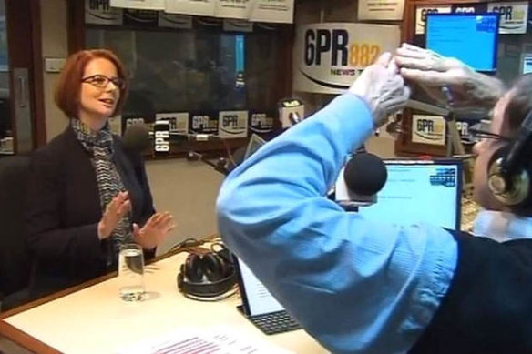 Howard Sattler’s controversial interview with Julia Gillard on 6PR.