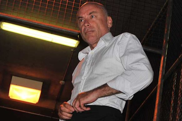 Christopher See outside court in 2017.