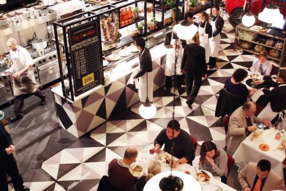 An expensive production: <i>MasterChef</i> pops up on the roof of Crown Casino.