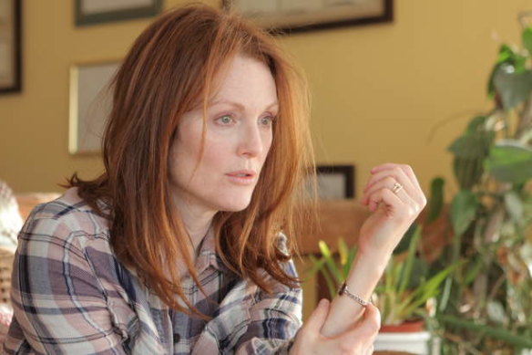 Julianne Moore in a scene from Still Alice - a film that captures the complexities of Alzheimer’s.