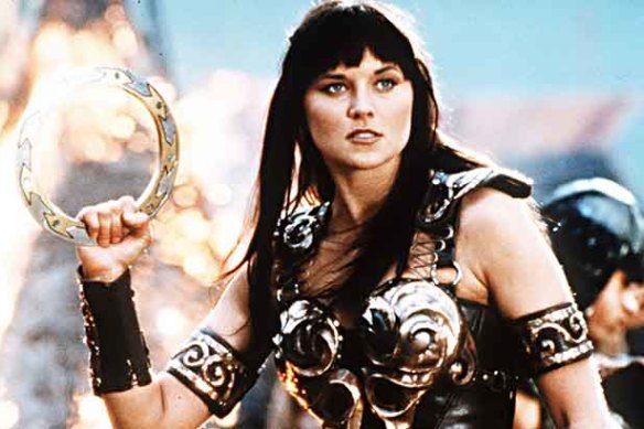 “Xena has been helpful in so many, many ways”: Lucy Lawless in Xena: Warrior Princess.