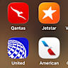 Airline apps.