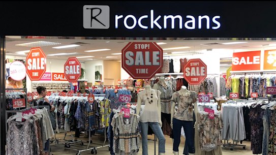 Mosaic Brands owns Rivers, Katies, Rockmans and Noni B.