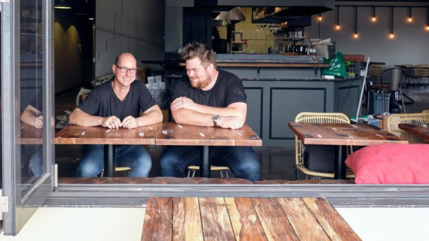 Blake Street Merchant co-owners Nathan McQuade and Navarre Top.