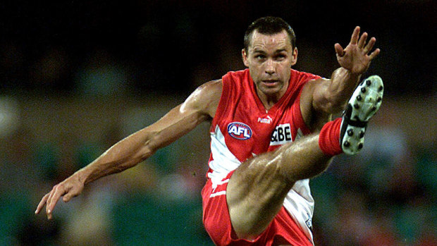 Paul Kelly experienced highs and lows with the Swans.