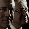 Malcolm Turnbull & Kevin Rudd photographic illustration.