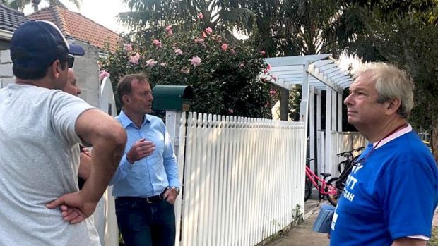 'I just stood in the background': Piers Akerman on campaign trail with Tony Abbott in Warringah