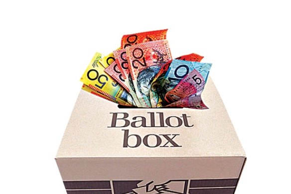 The NSW government has doused a recommendation party fees to be used for campaigning.